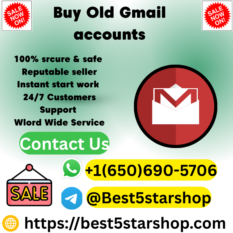 Buygmail Account